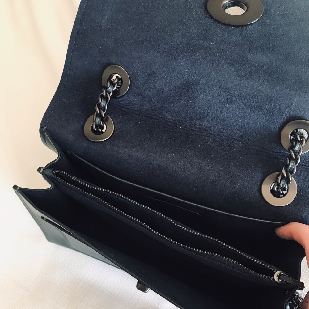 Coach Dark Pine Green Crossbody Bag - Picture 8 of 16